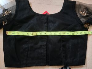 Designer Kundan Work Blouse/New With Tag