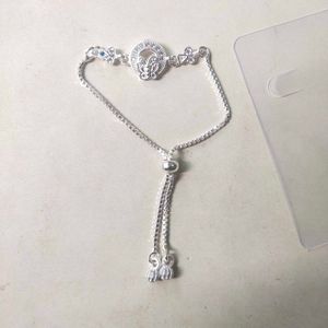 Pure Silver Butterfly 🦋 Adjustable Hand Bracelet