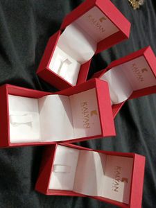 Kalyan Jewellers Jewellery Box 🎁 Pack Of 4