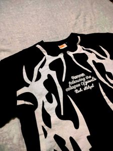 Cyber-Grunge "Tribal" Graphic Tee