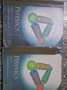 Class 11th NCERT PHYSICS BOOK BOTH VOLUMES