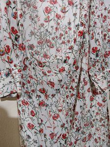 Floral Print Midi Dress