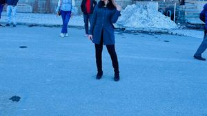 Long Furry Coat