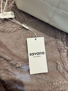 SAVANA WHITE SOLID HOBO BAG