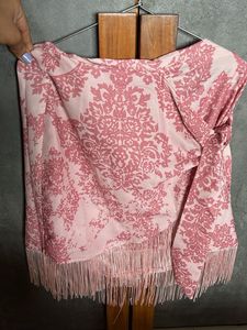 Bohemian Fringed Tie Up Skirt