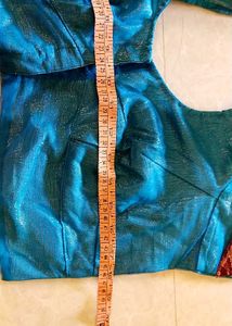 2 Combo Saree Embroidered Blue &amp; Gold Sare