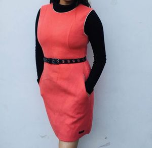 Cute Sleeveless winter sweater Mini Dress