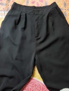 Wide Leg Black Pants