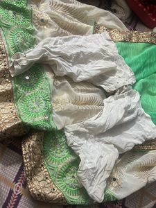 Elegant Embroidered Saree