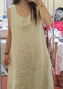 Beige Dress