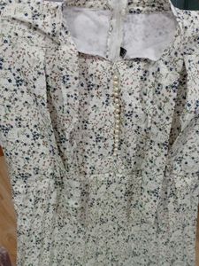 Floral Knee Length Dress