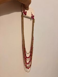 Pink Necklace