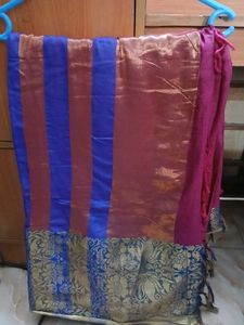 Elegant Maroon Saree
