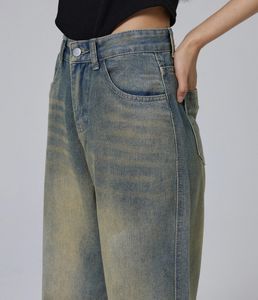 Faded Washed Baggy Jeans