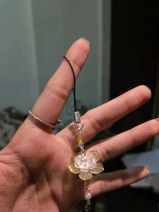 Lotus Phone Charm