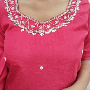 Elegant Pink Kurta