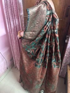 banarsi saree with blouse