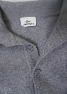 Lacoste Grey Polo Sweater