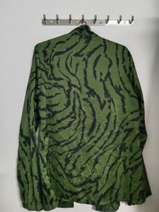 Aesthetic Dark Green Shirt
