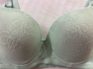 Pastel Green Padded Bra Women