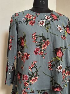 Floral Print Top