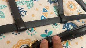 Leather harness Belt