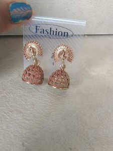 Peacock Drop Earrings