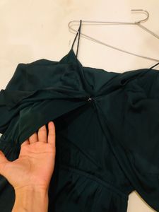 BEAUTIFUL H&amp;M CONSCIOUS CREPE SATIN COCKTAIL DRESS