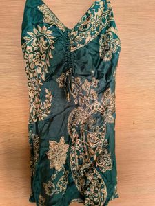 Zara Satin Mini Dress