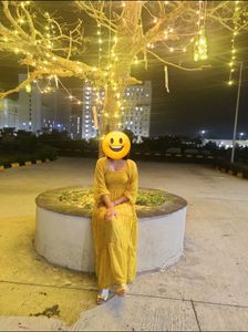 Yellow Floral Maxi Dress