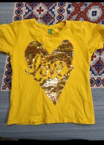 Combo Of 2 Party Tops For 4-5 Years Girl
