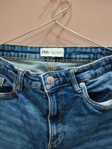 Zara Blue Denim Jeans