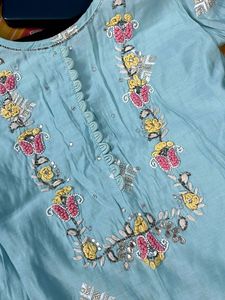 Elegant Embroidered Kurta