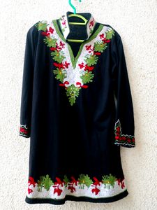 Embroidered Tunic Top