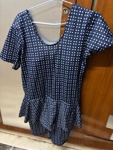 Print Ruffle swimwear