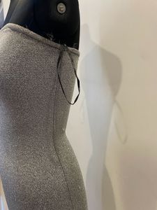 Silver Bodycon Dress XS-S
