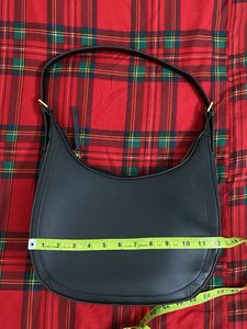 Mango Black baguette shoulder bag