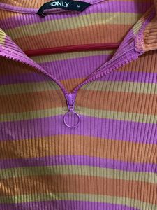 Striped Crop Top