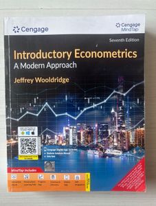 Introductory Econometrics Modern Approach