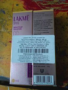 New Lakme 9to5 CC Cream - Beige