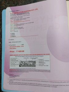 Physical Chemistry - OP Tandon - JEE
