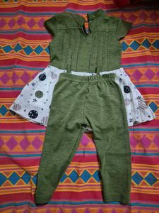 Green Knit Pants
