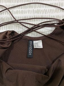Gorgeous Brown H&amp;M Party Dress