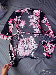 imported Night Robe Dress