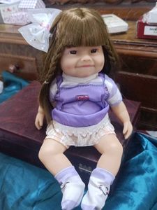 Adorable Soft Silicone Baby Doll With Dress