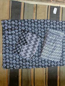 Women Cotton Kurti Pant Dupatta Set ( XL )