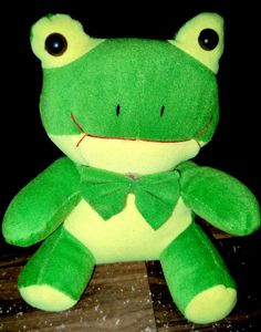 Stuffed Frog &amp; Caterpillar Toy