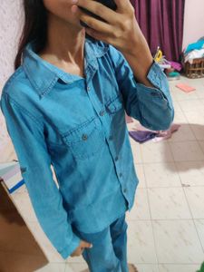 Denim Blue Shirt