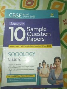 CBSE Sociology Class 12 - Sample Papers