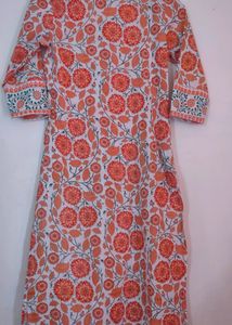 Sangria Women Printed Straight Kurta